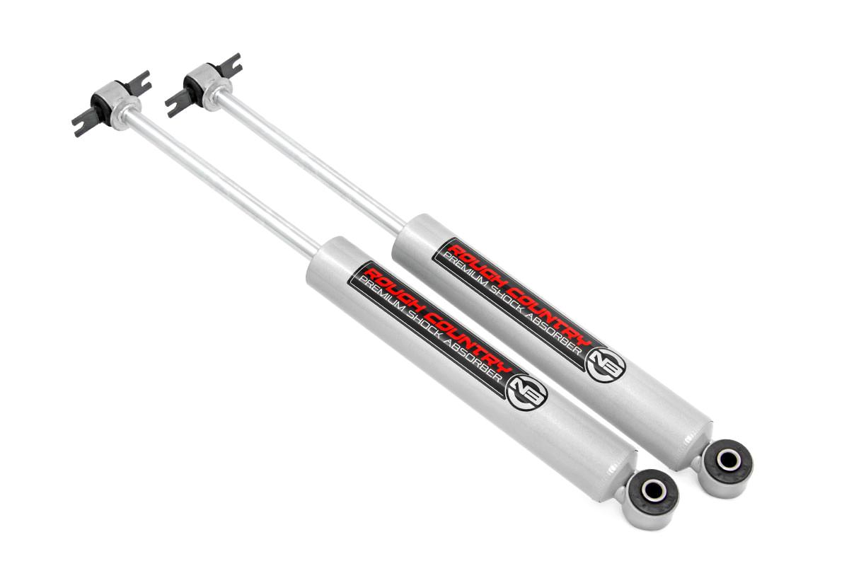 Chevrolet C1500 Rear Shocks - Rough Country - N3 - Metallic Silver - '88-'99
